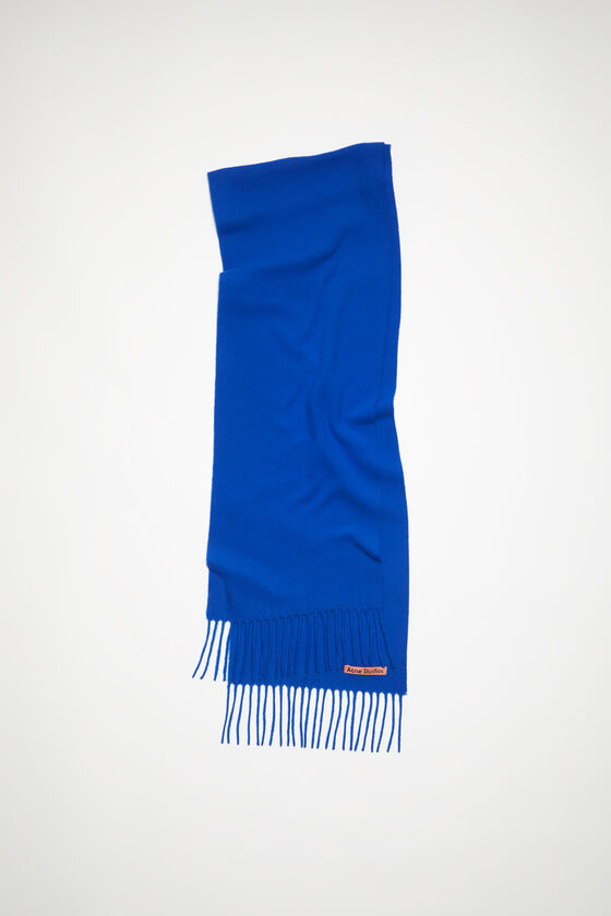 (image for) Trusted Fringe wool scarf - skinny